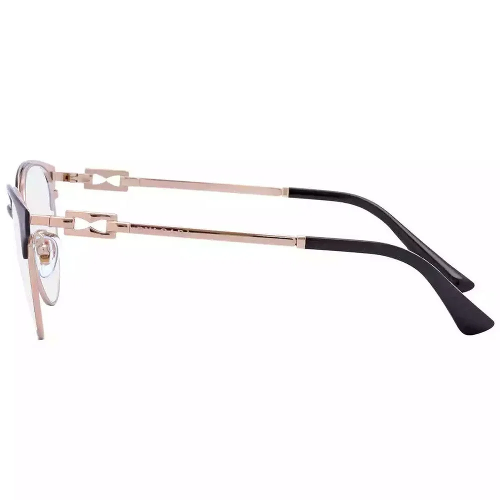 NWT Bvlgari BV2247 Black Gold 54mm Eyeglasses